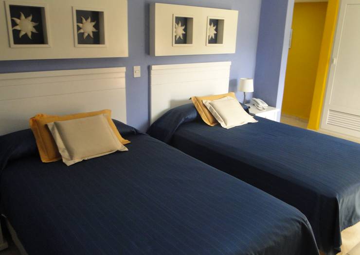 Doppelzimmer Blau Arenal Habana Beach Kuba Doppelzimmer Blau Arenal Habana Beach Kuba