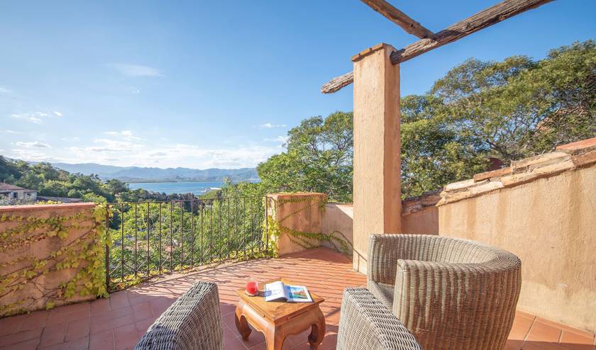 Deluxe junior suite with sea view sigillum cala moresca at arbatax park arbatax - sardinia Deluxe junior suite with sea view sigillum cala moresca at arbatax park arbatax - sardinia