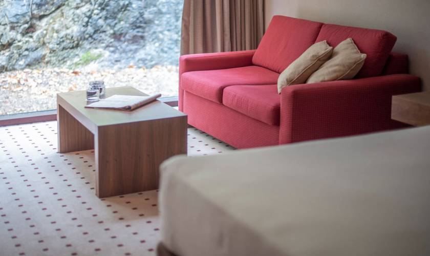 Camera doppia con accesso a manantial e aquaxana Gran hotel Las Caldas by Blau Hotels Asturie