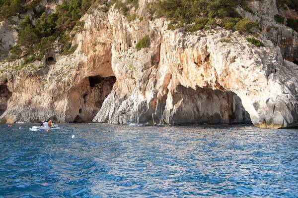 Wassersport Blau Cala Moresca Arbatax - Sardinien