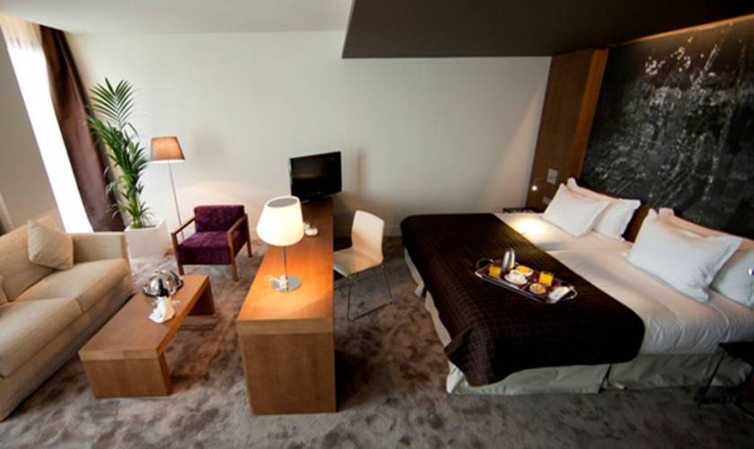 Junior suite mit zugang zum aquaxana Las Caldas by Blau hotels Asturien