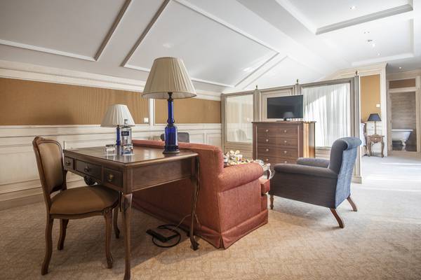 Suite deluxe con acceso al Manantial y Aquaxana Gran Hotel Las Caldas by blau hotels en Asturias