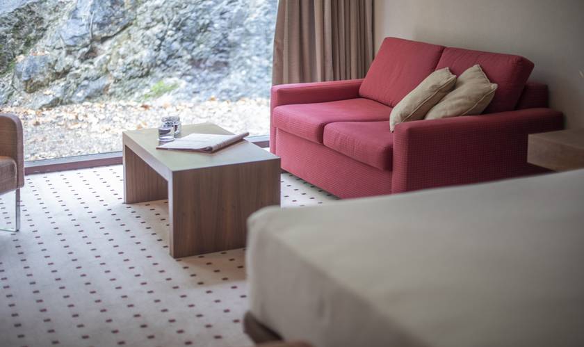Chambre double avec accès à manantial et aquaxana Gran Hotel Las Caldas by blau hotels Asturies