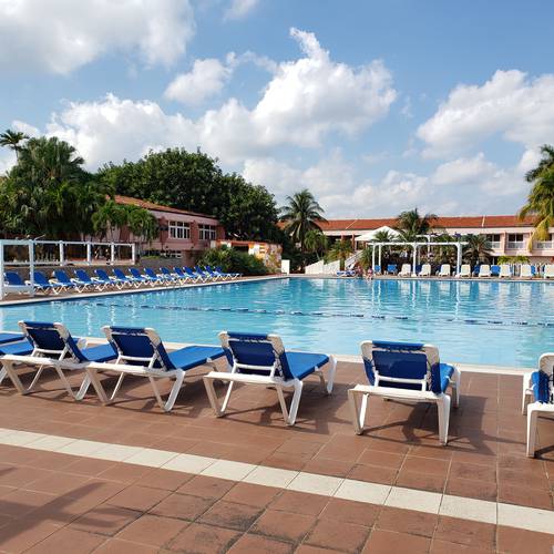 Swimming pool blau arenal habana beach  Cuba