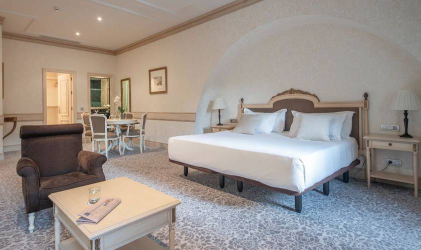 Suite mit zugang zur quelle und zum aquaxana Gran hotel Las Caldas by Blau Hotels Asturien