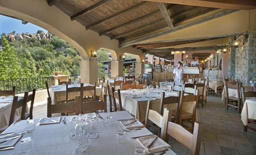 Restaurant blau cala moresca Arbatax - Sardinien