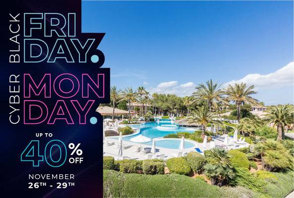 Black friday offer up to 40% off blau còlonia sant jordi majorca Black friday offer up to 40% off blau còlonia sant jordi majorca