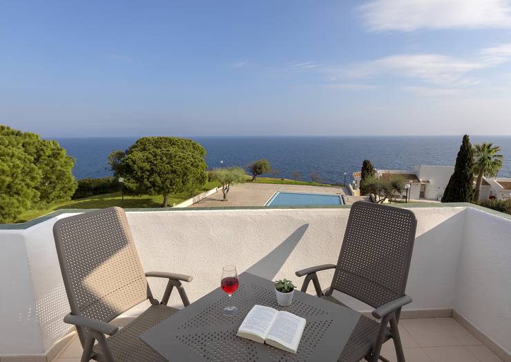 Doble superior vista mar frontal blau punta reina  Mallorca
