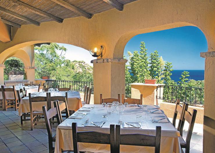 Cala ristorante blau cala moresca Arbatax - Sardinien