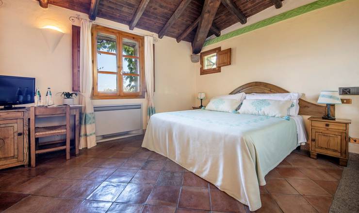 Junior suite mit seitenblick aufs meer blau monte turri Arbatax - Sardinien