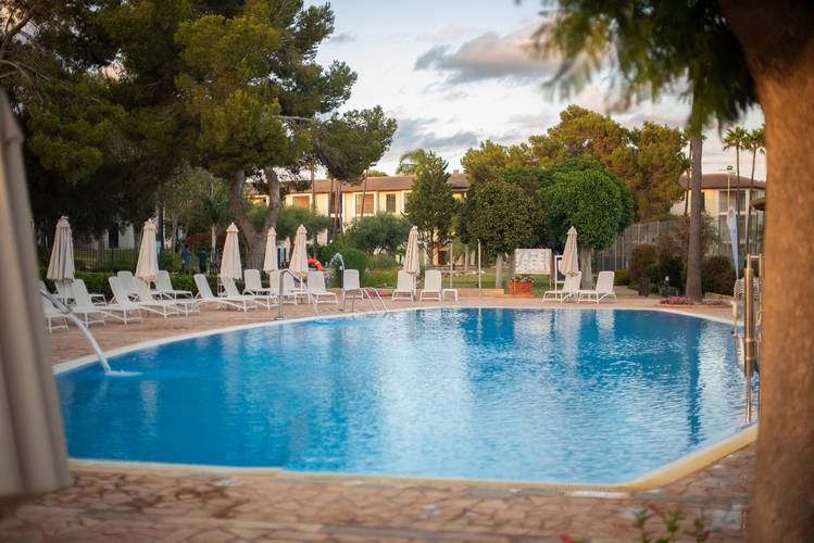 Outdoor swimming pool blau colònia sant jordi  Majorca