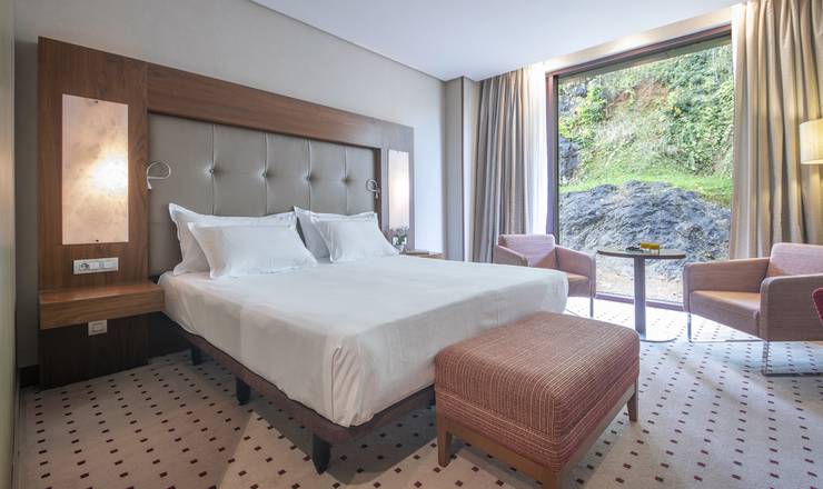 Camera comunicante con accesso a manantial e aquaxana Gran Hotel Las Caldas by blau hotels Asturie