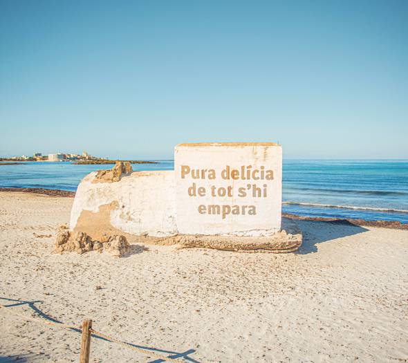 Transfer to the beach. Blau Colonia Sant Jordi  Majorca