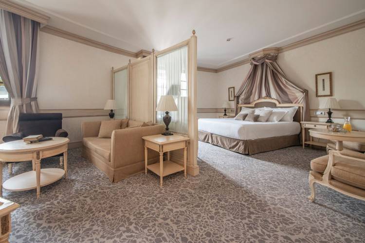 Junior suite mit zugang zum manantial und aquaxana Gran hotel Las Caldas by Blau Hotels Asturien