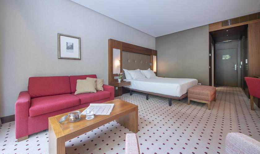 Двухместный номер с выходом в manantial и aquaxana Gran Hotel Las Caldas by blau hotels Астурия