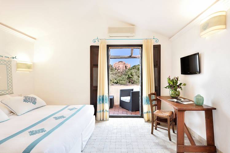Deluxe-doppelzimmer sigillum cala moresca at arbatax park arbatax - sardinien Deluxe-doppelzimmer sigillum cala moresca at arbatax park arbatax - sardinien