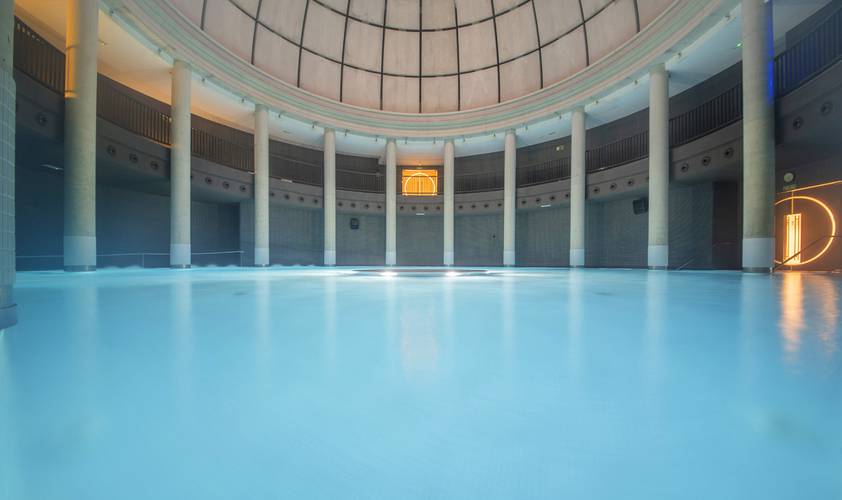 Закрытый бассейн  Las Caldas by blau hotels Астурия