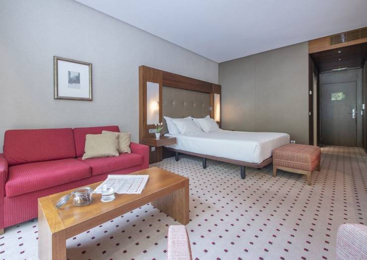 Двухместный номер Gran hotel Las Caldas by Blau Hotels Астурия Двухместный номер Gran hotel Las Caldas by Blau Hotels Астурия