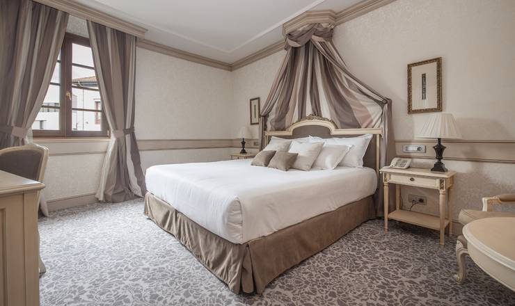 Junior suite con terrazza e accesso al manantial e aquaxana Gran Hotel Las Caldas by blau hotels Asturie