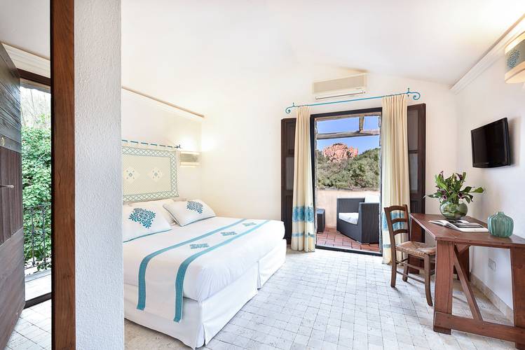 Deluxe-doppelzimmer sigillum cala moresca at arbatax park arbatax - sardinien Deluxe-doppelzimmer sigillum cala moresca at arbatax park arbatax - sardinien