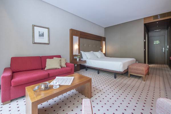 Habitación doble con acceso al Manantial y Aquaxana Gran Hotel Las Caldas by blau hotels en Asturias