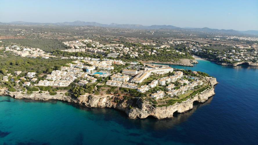 Vue panoramique blau punta reina  Majorque