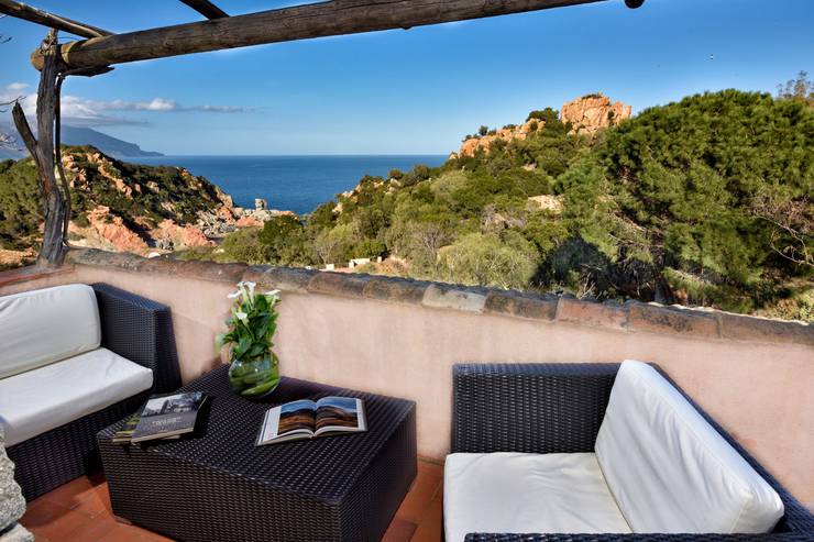 Deluxe double room with partial sea view sigillum cala moresca at arbatax park arbatax - sardinia Deluxe double room with partial sea view sigillum cala moresca at arbatax park arbatax - sardinia