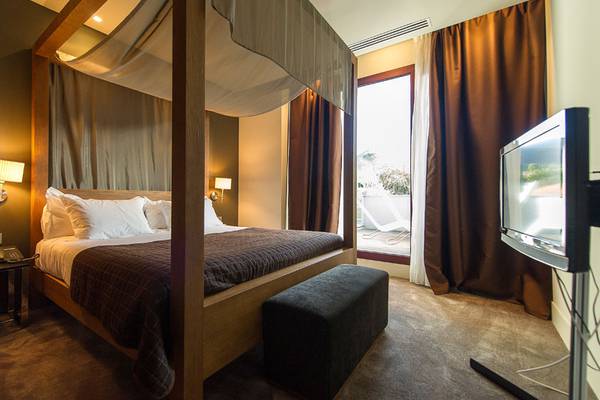 Suite deluxe con acceso al Aquaxana  Las Caldas by blau hotels en Asturias