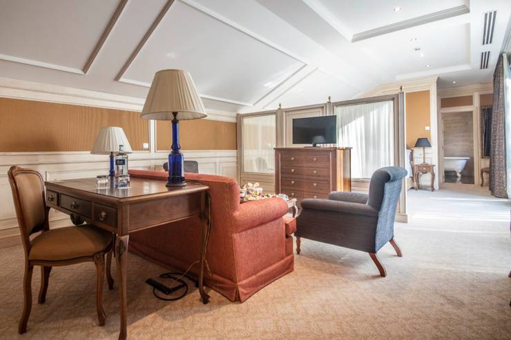 Suite deluxe con acceso al manantial y aquaxana Gran hotel Las Caldas by Blau Hotels Asturias Suite deluxe con acceso al manantial y aquaxana Gran hotel Las Caldas by Blau Hotels Asturias