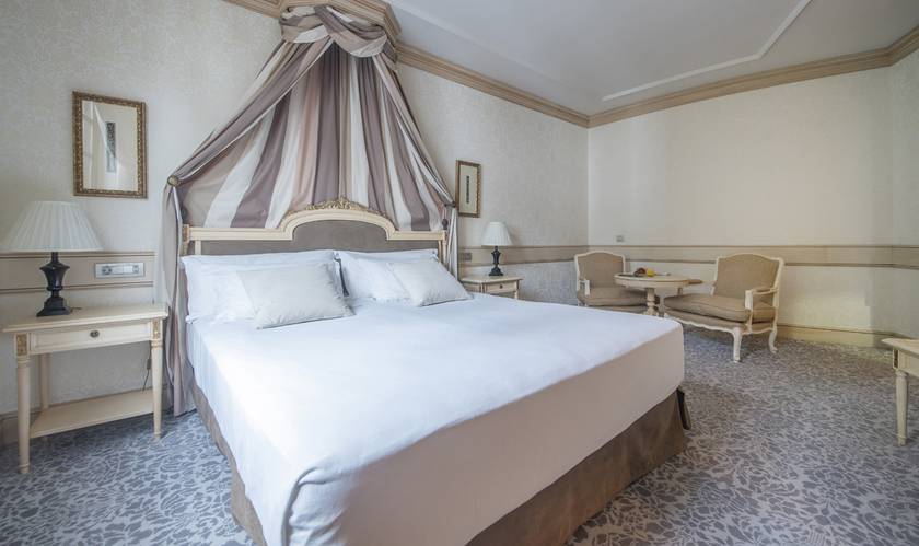 Habitación doble con acceso al manantial y aquaxana Gran Hotel Las Caldas by blau hotels Asturias