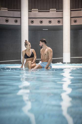 Открытый бассейн  Las Caldas by blau hotels Астурия