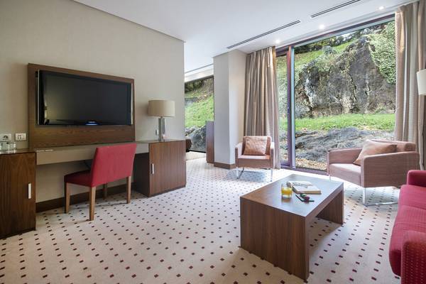 Suite with access to the Spring and Aquaxana Gran Hotel Las Caldas by blau hotels in Asturias