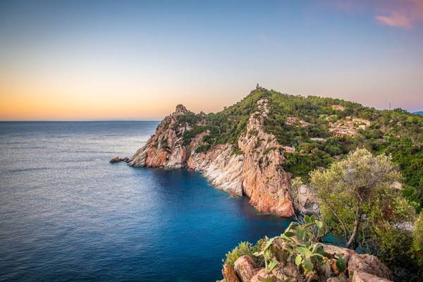 Panoramablick Blau Monte Turri (Nur Erwachsene) in Arbatax - Sardinien