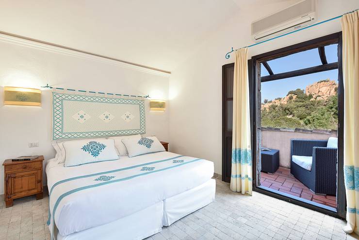 Deluxe double room with sea view sigillum cala moresca at arbatax park arbatax - sardinia Deluxe double room with sea view sigillum cala moresca at arbatax park arbatax - sardinia