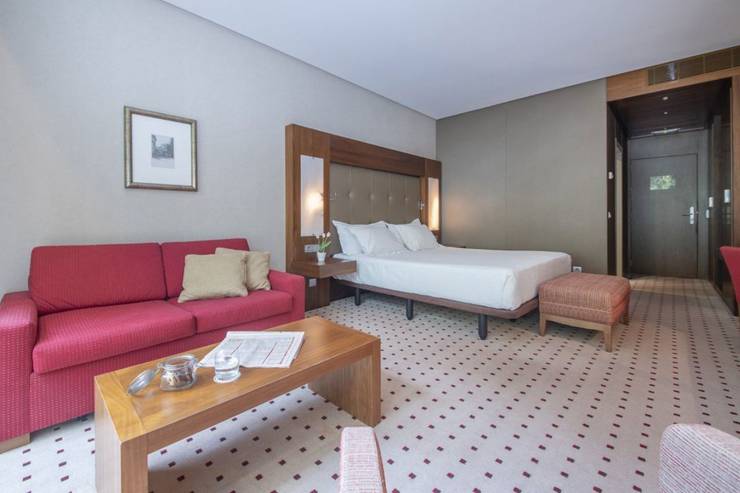 Habitación doble con acceso al manantial y aquaxana Gran hotel Las Caldas by Blau Hotels Asturias Habitación doble con acceso al manantial y aquaxana Gran hotel Las Caldas by Blau Hotels Asturias