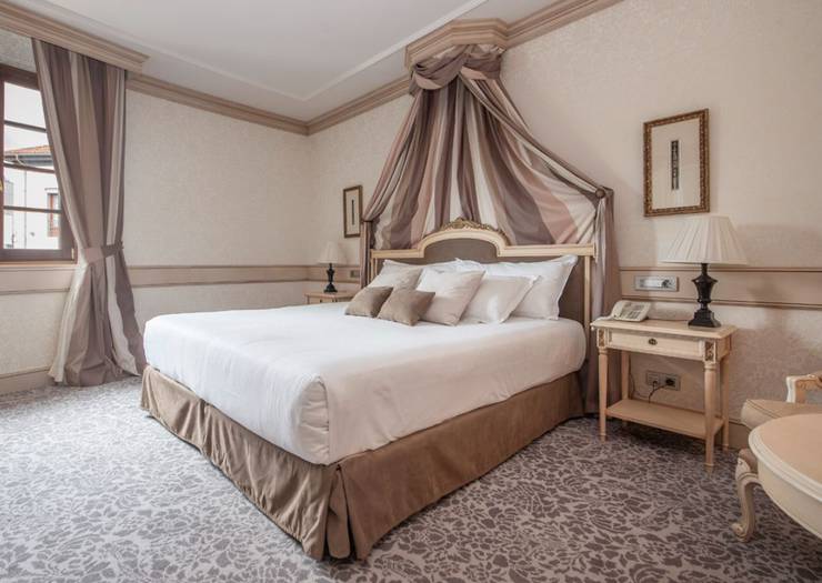 Junior suite con accesso al manantial e aquaxana Gran hotel Las Caldas by Blau Hotels Asturie