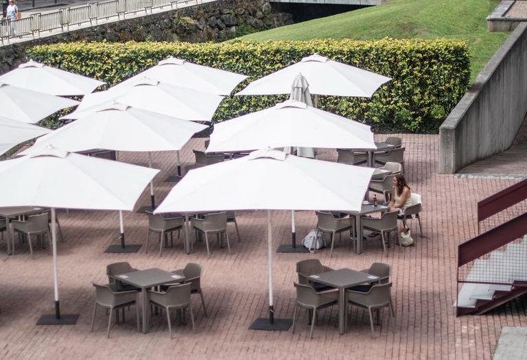 Lounge & terrace bar Blau Hotel Las Caldas  Астурия Lounge & terrace bar Blau Hotel Las Caldas  Астурия