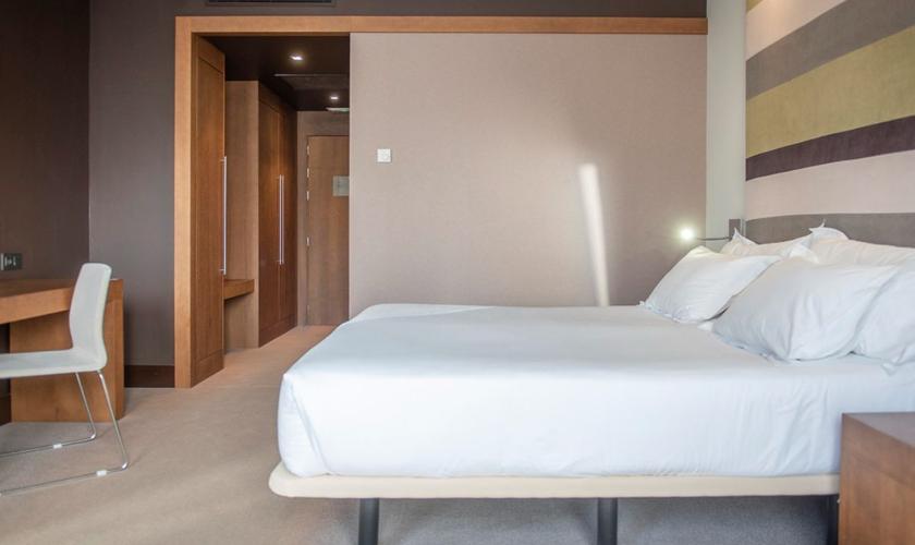 Öko-Doppelzimmer Blau Hotel Las Caldas Asturien Öko-Doppelzimmer Blau Hotel Las Caldas Asturien